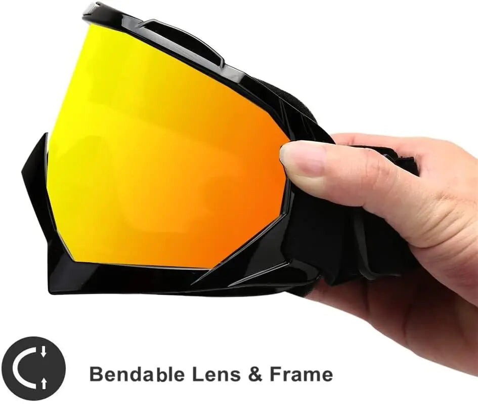 Motocross Goggles | Racing Off-Road | Dirt Bike | ATV | UTV | BMX | MX | XC | Motorcycle Eyewear - # BOAA221810001