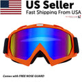 Motocross Goggles Racing Off-Road Dirt Bike ATV UTV BMX MX XC Motorcycle Eyewear - # BOAA231810001