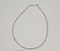 Natural Gemstone Necklace – 9 Colors, 6.7" Diameter – Customizable with a Pendant