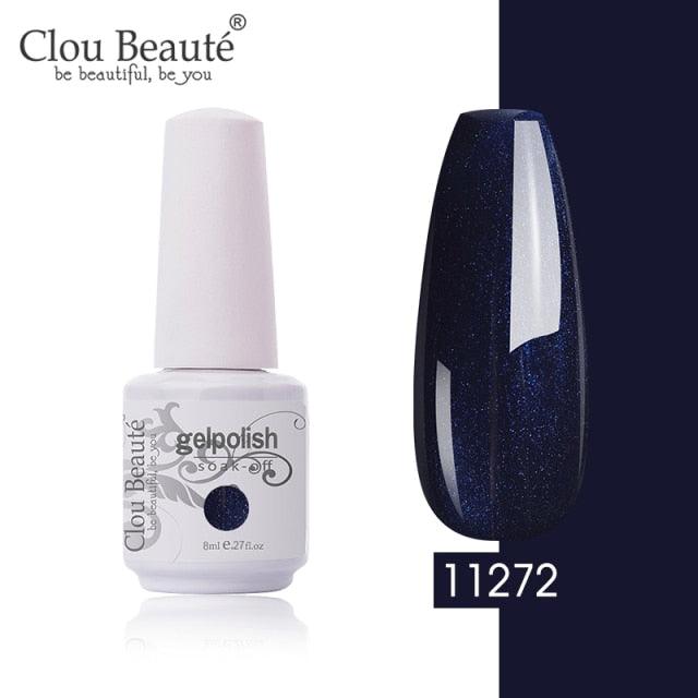 New 2022 Women Gel Nail Polish Pure Pink UV Gel Nail Polish Art Manicure Luxury Colorful Design For Ladies and Womens