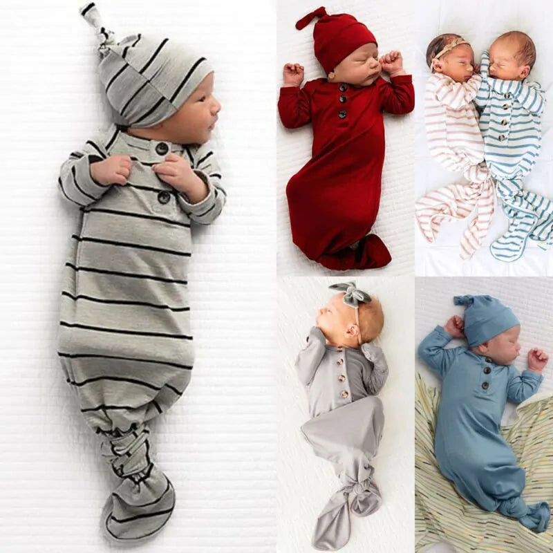 Newborn Baby Sleeper Nightgown - # BAAA81810001