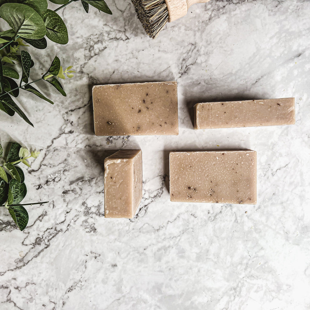 Oatmeal Milk And Honey Exfoliating Soap Bar With Ground Oats For Soft Skin