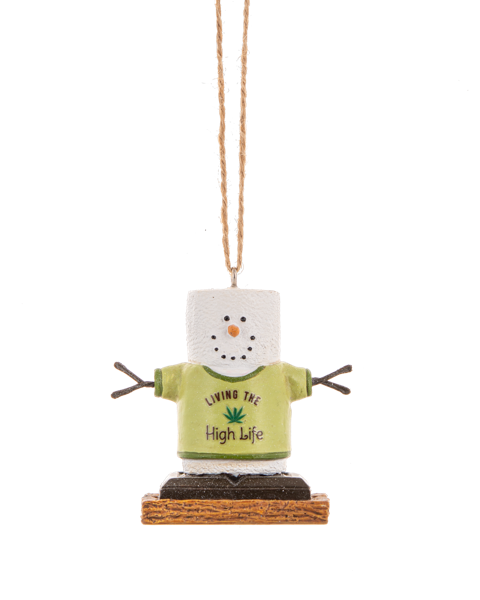 S'mores Living the High Life Ornament