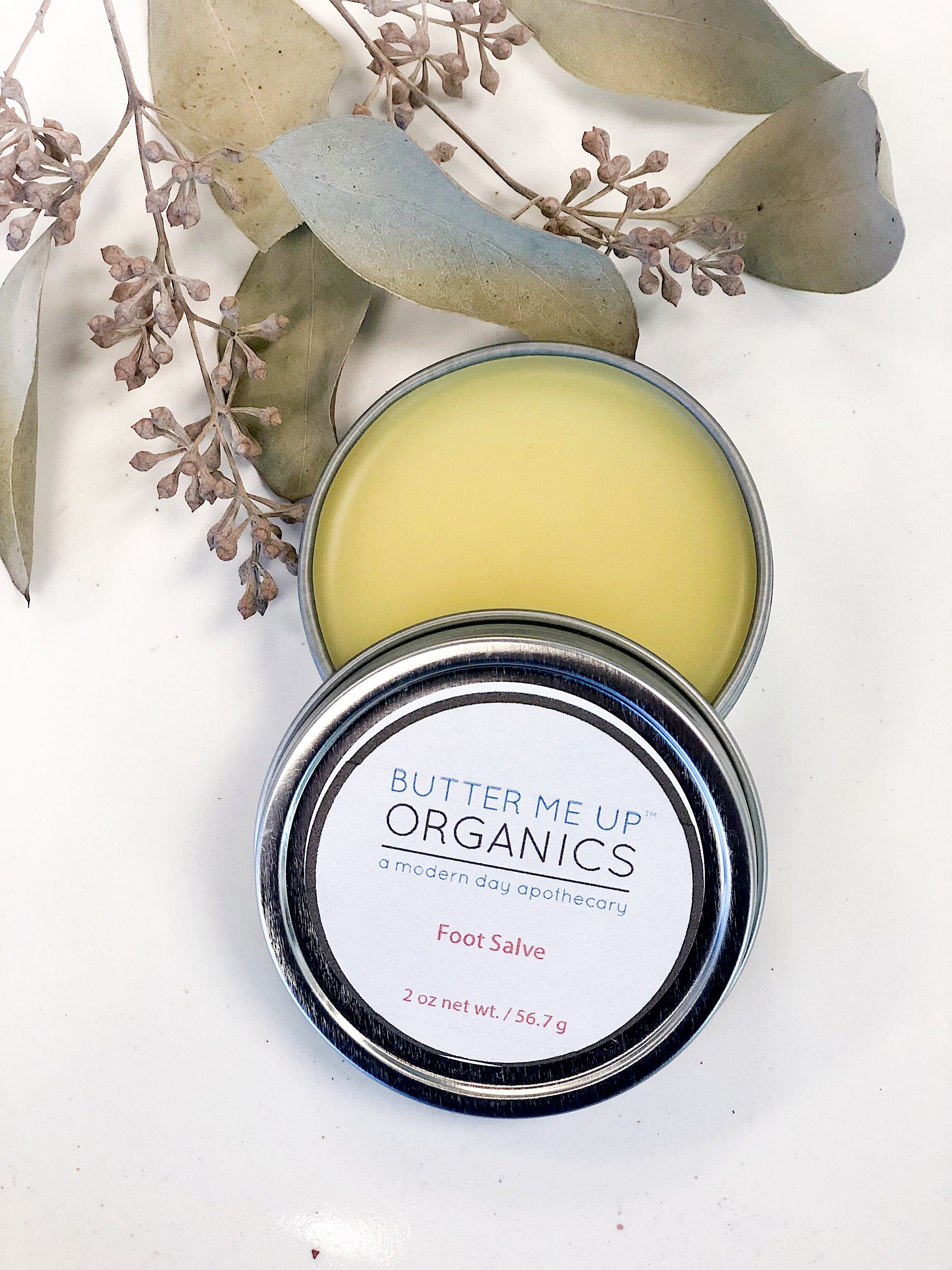 Organic Foot Salve For Cracked Heels Deep Repair Balm