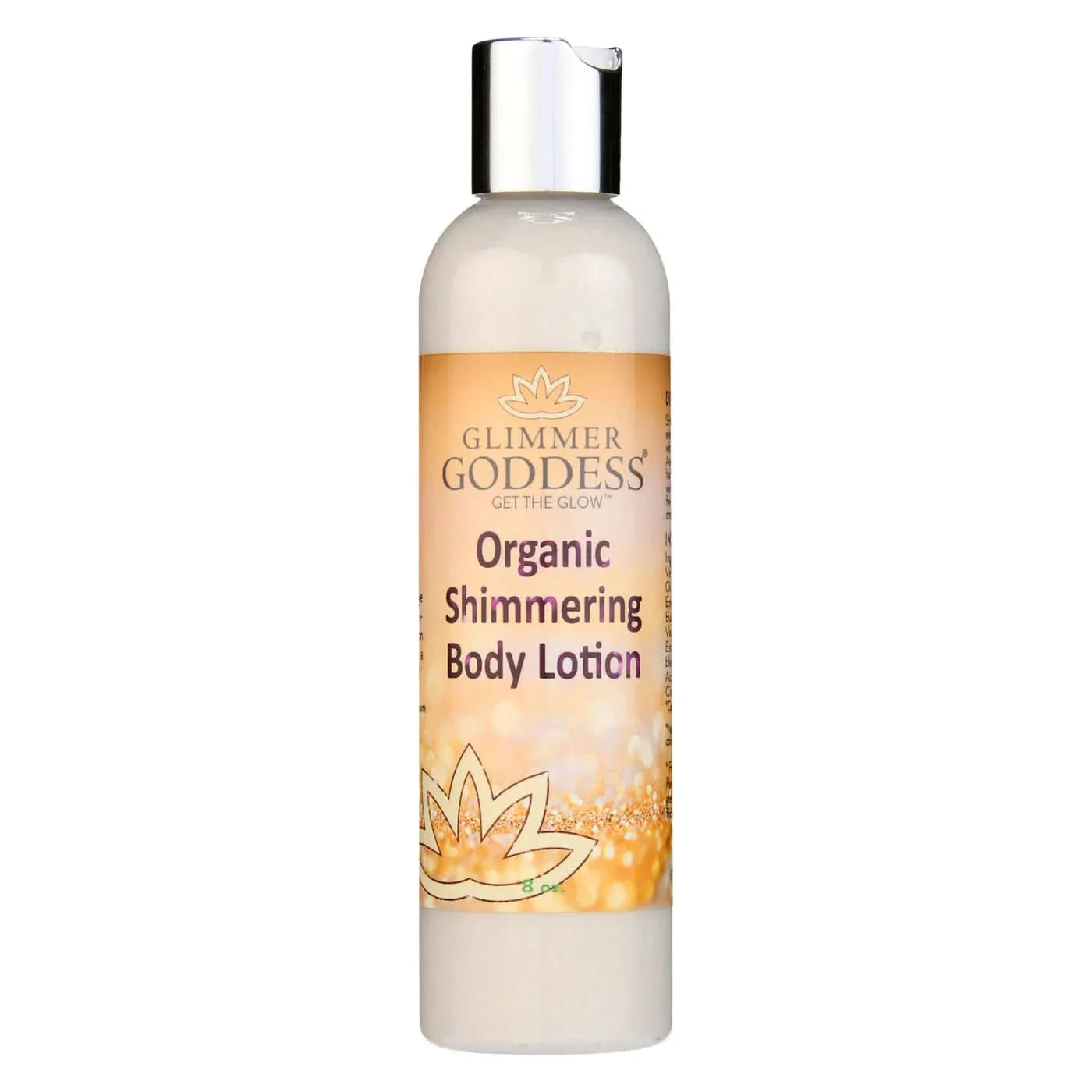 Glimmer Goddess Organic Shimmer Body Lotion - Gold Super