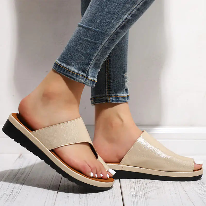 Orthopedic Flat Platform Sandal - # GIAA72510003