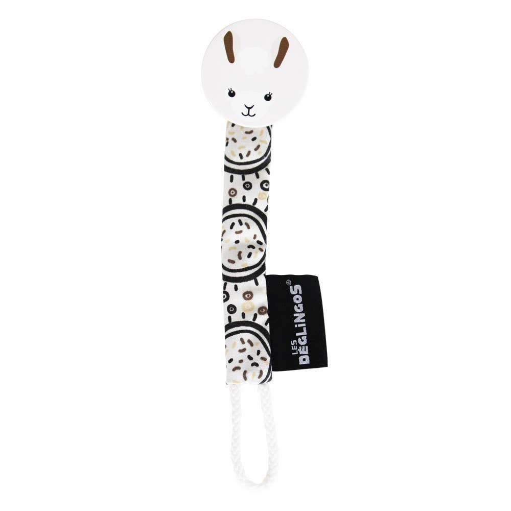 Pacifier Clip Muchachos the Llama