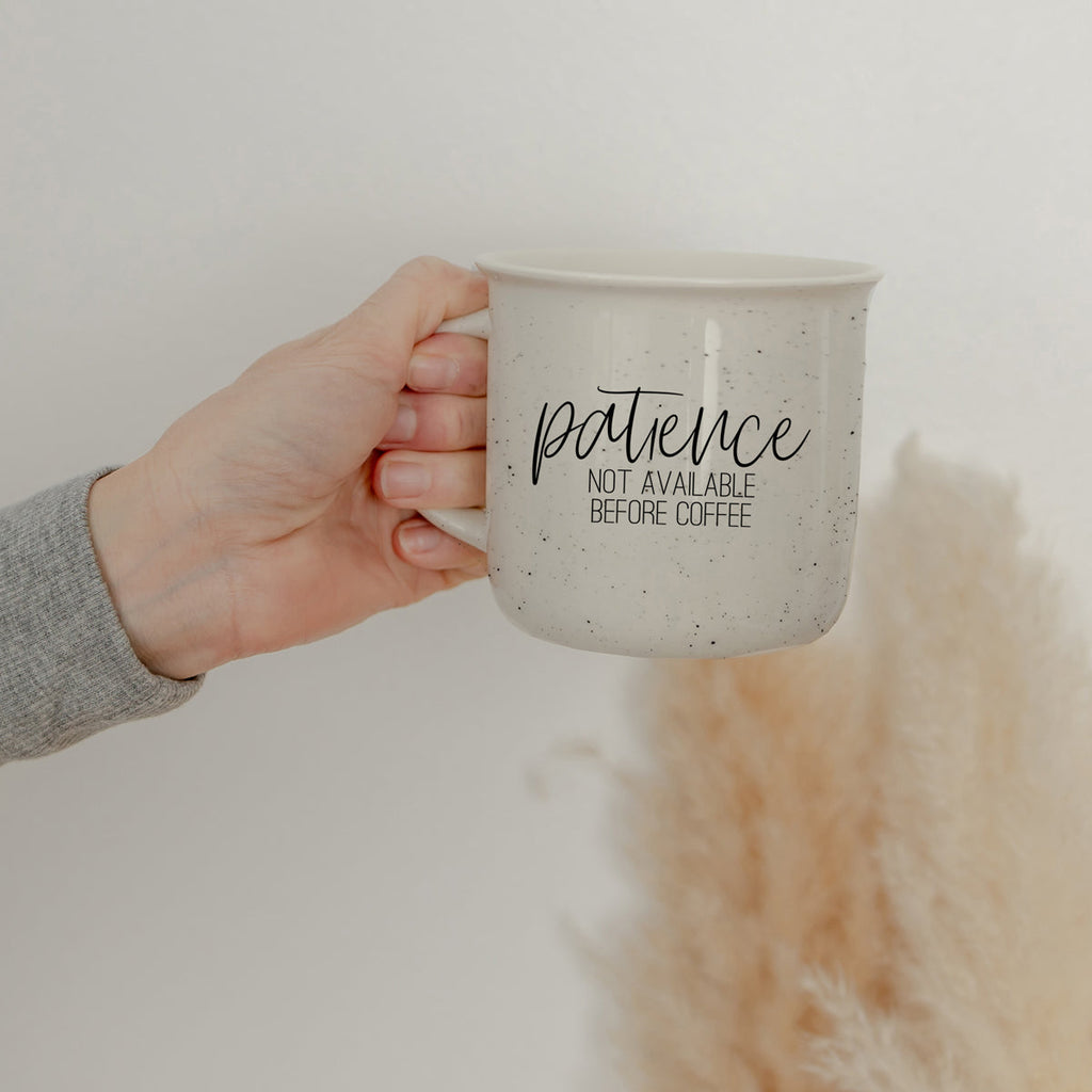 Patience Not Available Before Coffee Mug 14.5oz Ceramic Funny Morning Gift