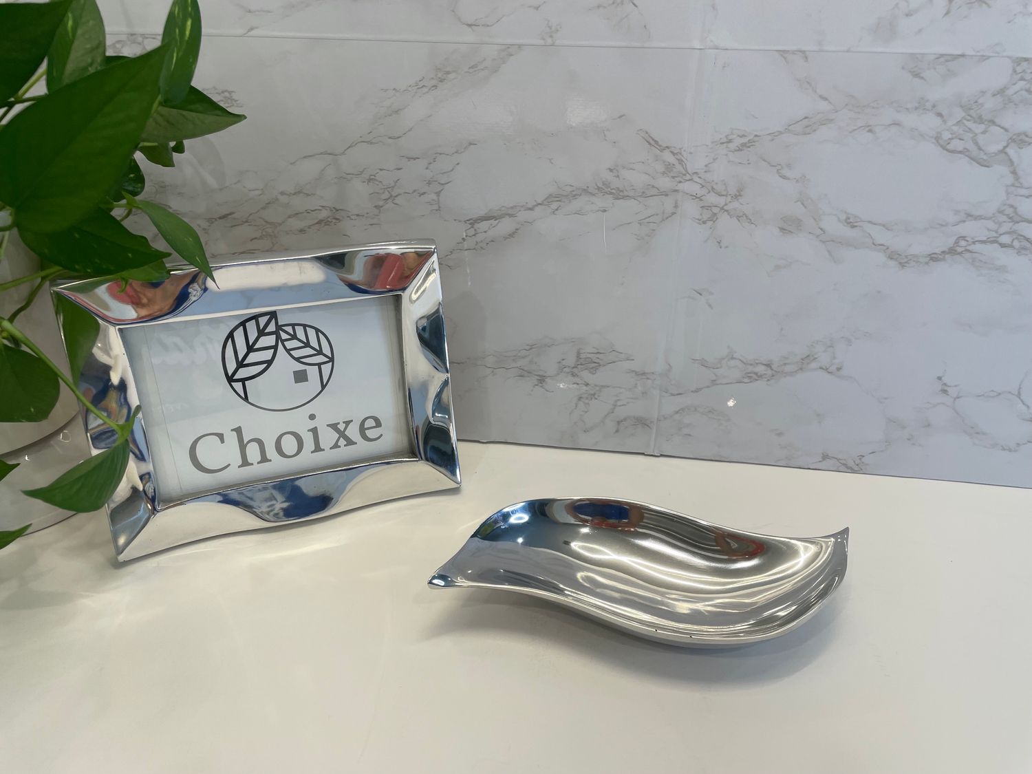 Wavy Recycled Aluminum Snack And Nut Bowl Minimal Design