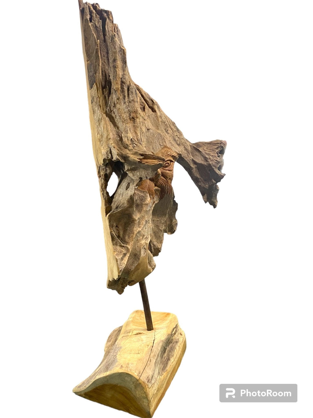 Pirate Wooden Sculpture- 16"