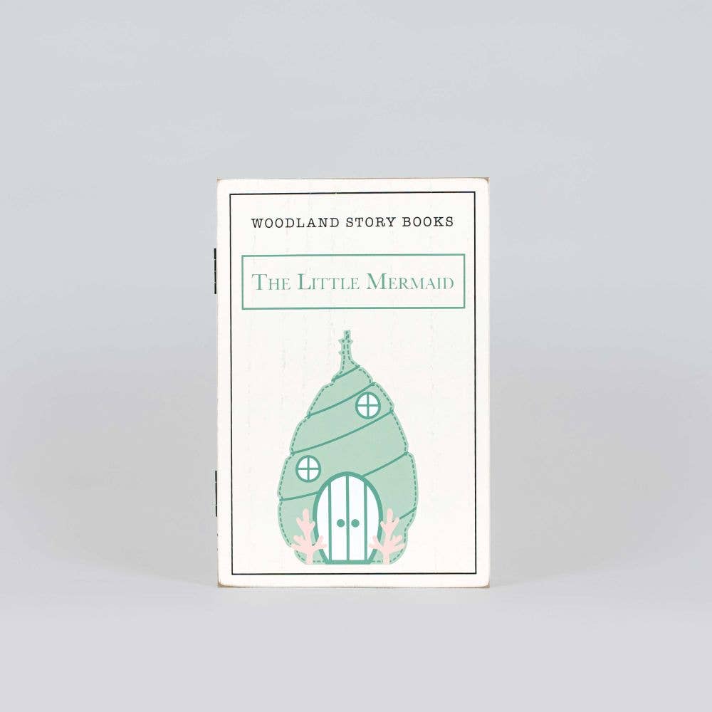 Preschool Wooden Storybook Set – Mermaid Theme (Ages 3+)