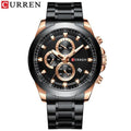 Montre Homme Étanche Avec Chronomètres Affichage du Jour Design Unique Cadeau Parfait