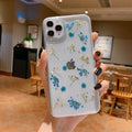 Coque iPhone Fleurs Séchées Réelles