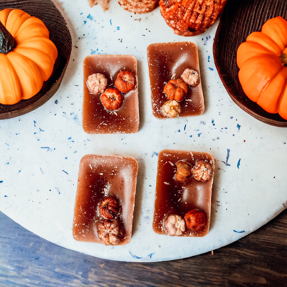 Pumpkin Pecan Waffles Scented XL Natural Wax Melts - Sweet Baked Autumn Home