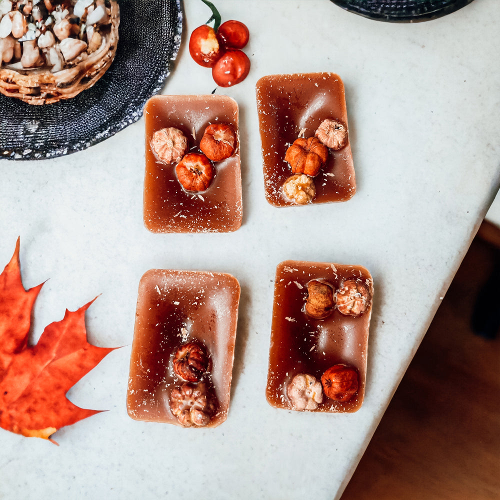 Pumpkin Pecan Waffles Scented XL Natural Wax Melts - Sweet Baked Autumn Home