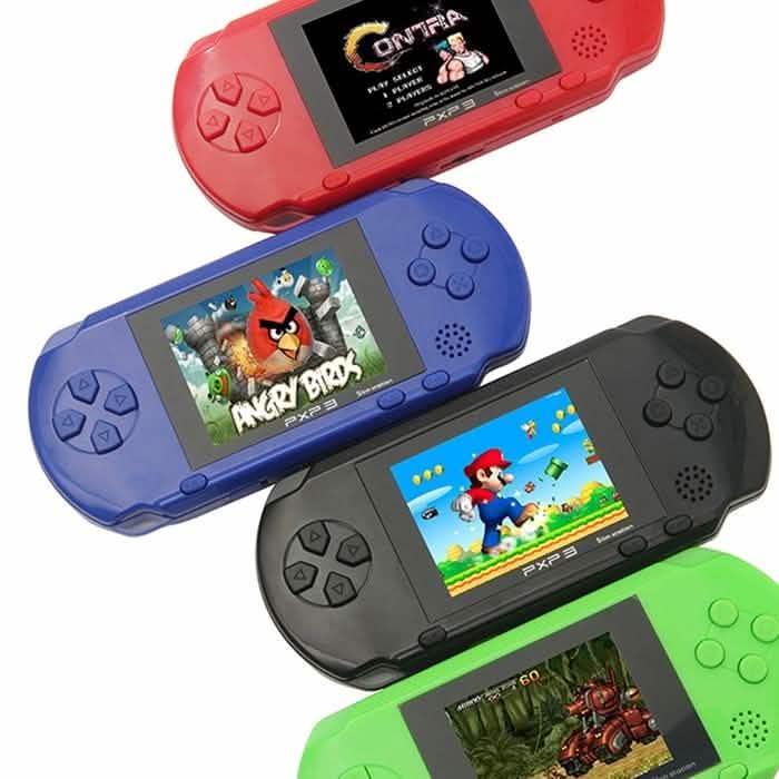 Console de jeu vidéo portable PXP3 avec plus de 150 jeux