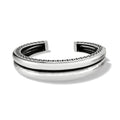 Bracelet jonc double charnière Cercle intérieur SIL