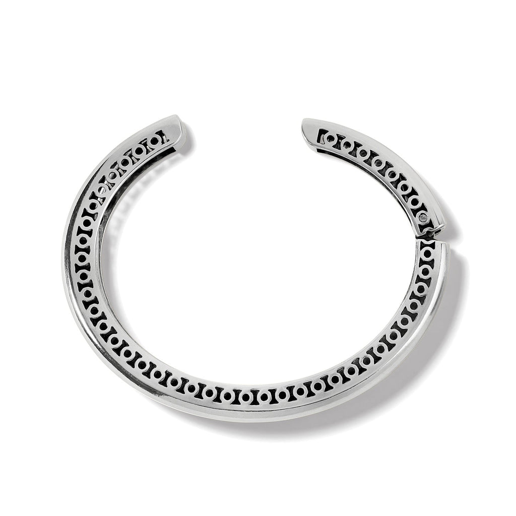 Bracelet jonc double charnière Cercle intérieur SIL