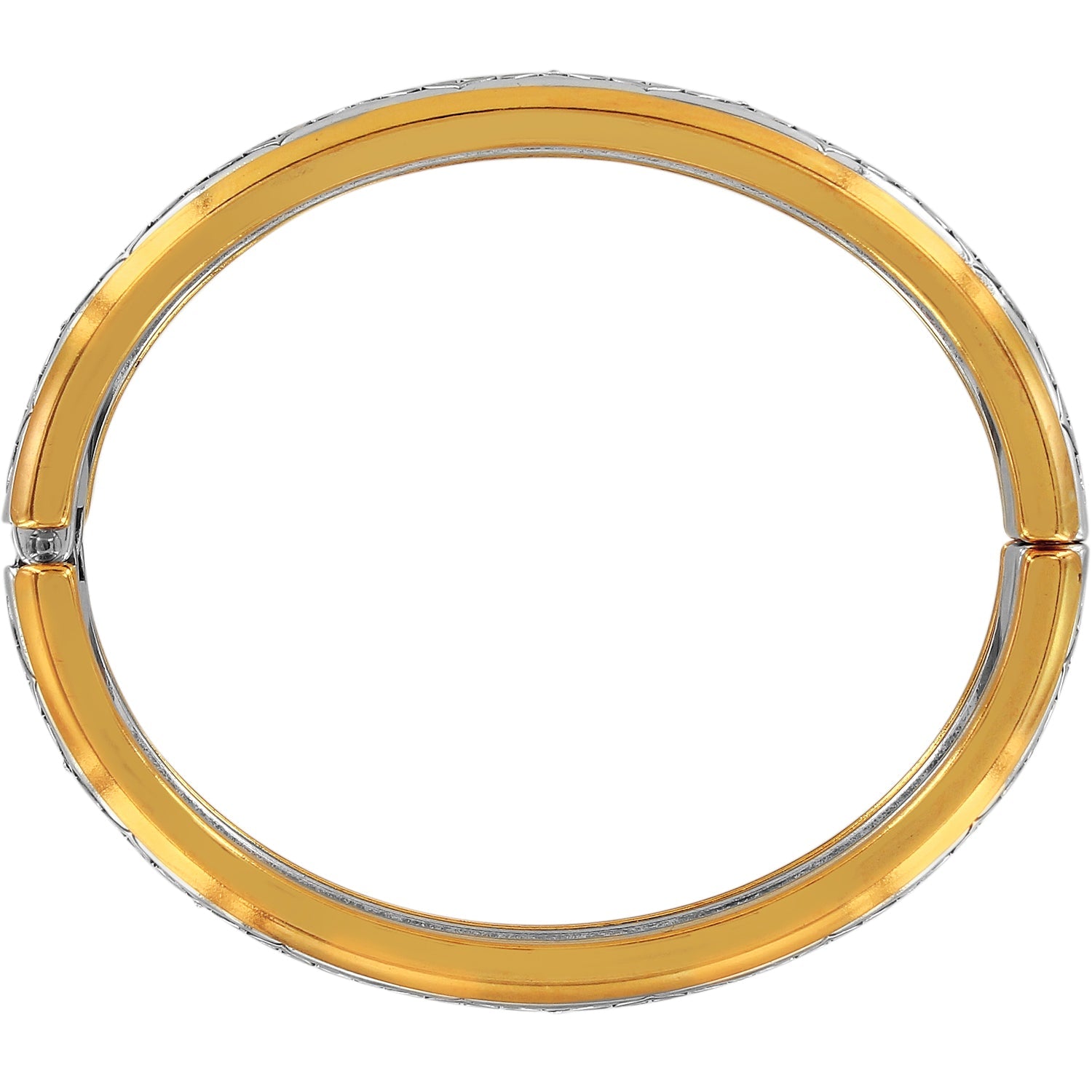 Bracelet jonc à charnière Intrigue Narrow