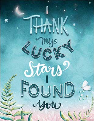Notion Card - Lucky Stars Anniversary Card