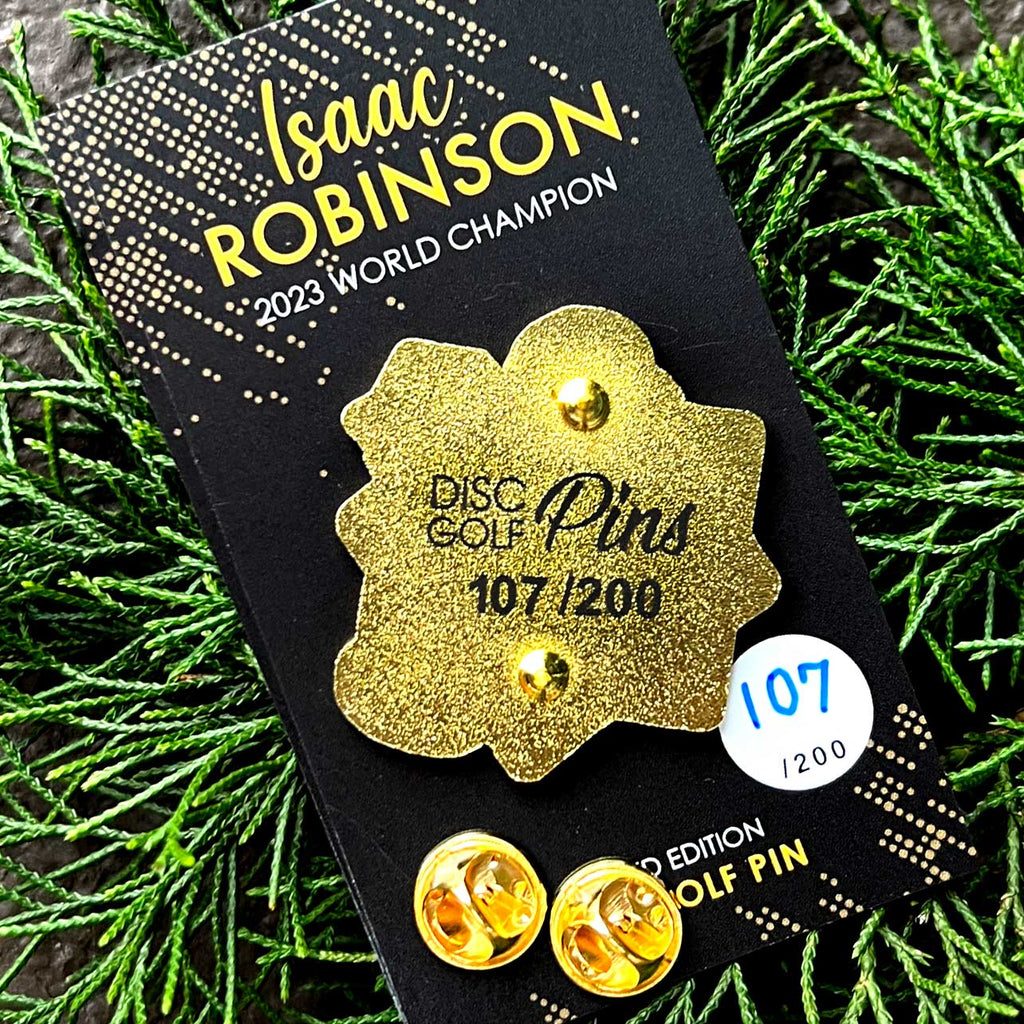 Isaac Robinson World Champion Pin - 1/200