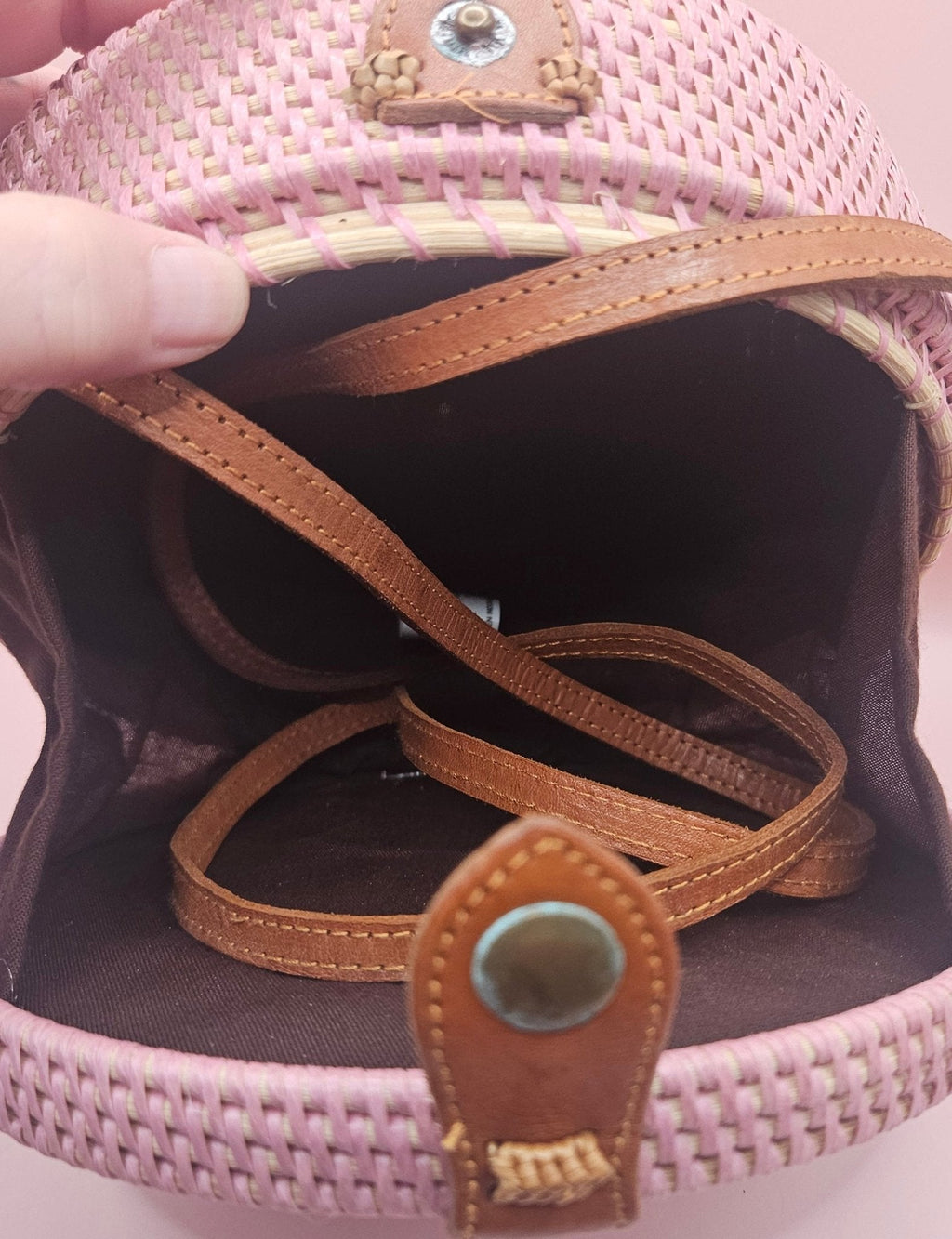 Round Rattan Crossbody Bags – 4 Styles Available
