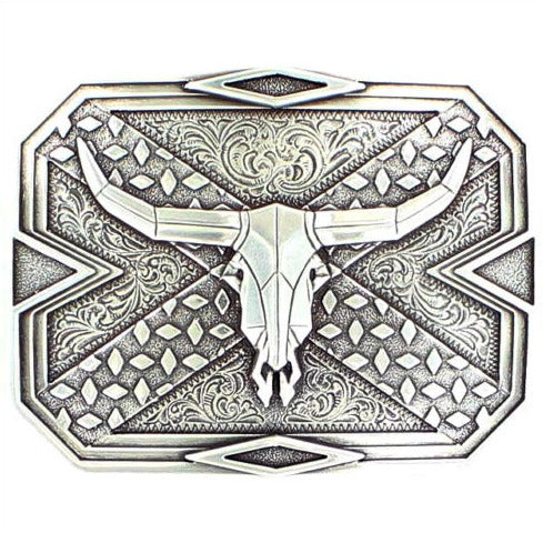 Boucle de ceinture Tête de taureau