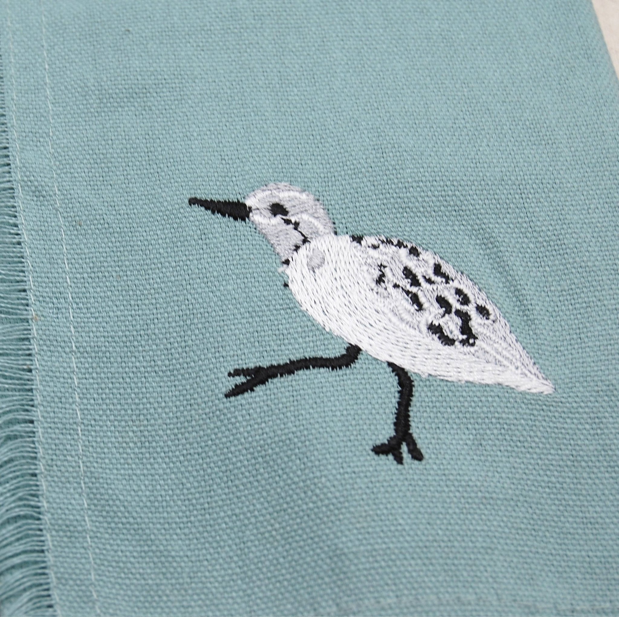 Sandpiper Bird Sprint Napkin Set 4