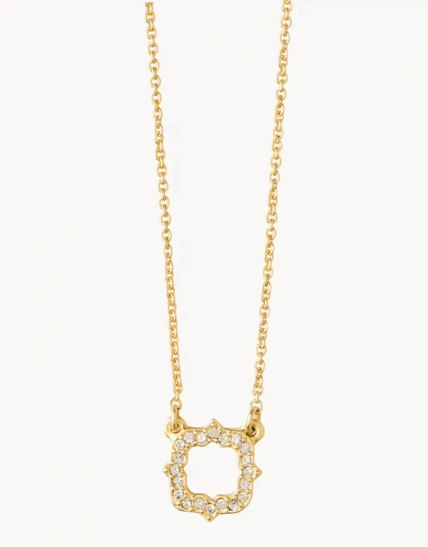 Sea La Vie Necklace 18" - Luck Quatrefoil