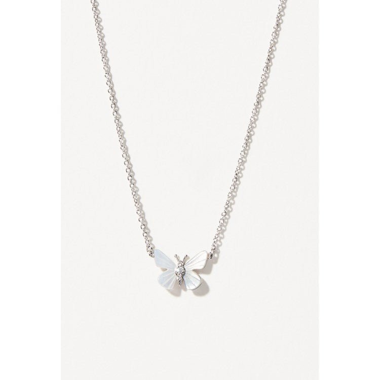 Sea la Vie Necklace 18" Transformation/MOP Monarch SIL