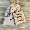 Shrimp Towel and Coasters