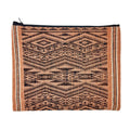 Sierra Tribal Handwoven Saa Mulberry Clutch - Lined Boho Beach Brunch Bag
