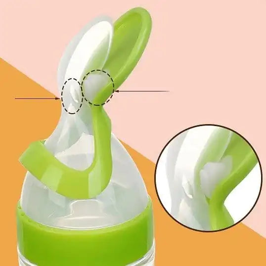 Silicone Feeding Bottle Spoon - # BAGE21110002