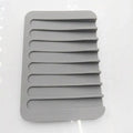 Silicone Soap Holder Flexible Soap Dish Plate Holder Tray Soapbox Container Storage For Bathroom Kitchen Soap Dish for Shower Waterfall Soap Holder Soap Tray Soap Saver Drainer Flexible Silicone for Shower Bathroom Kitchen Counter Top Keep Soap Bars Dry