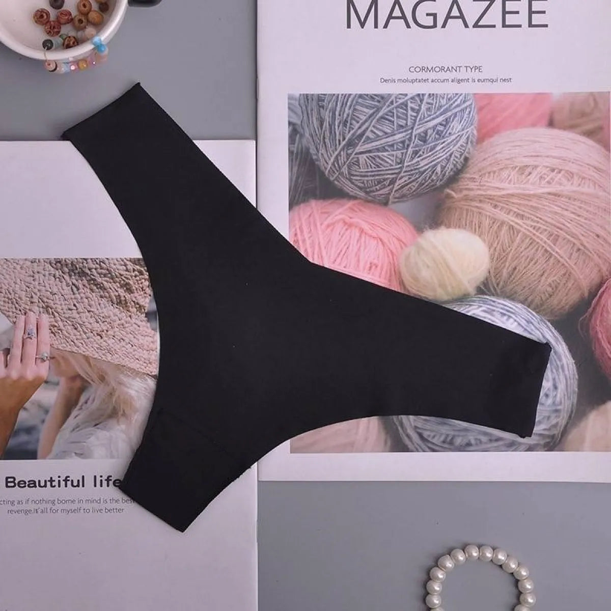 Silk Sexy Thongs for Women