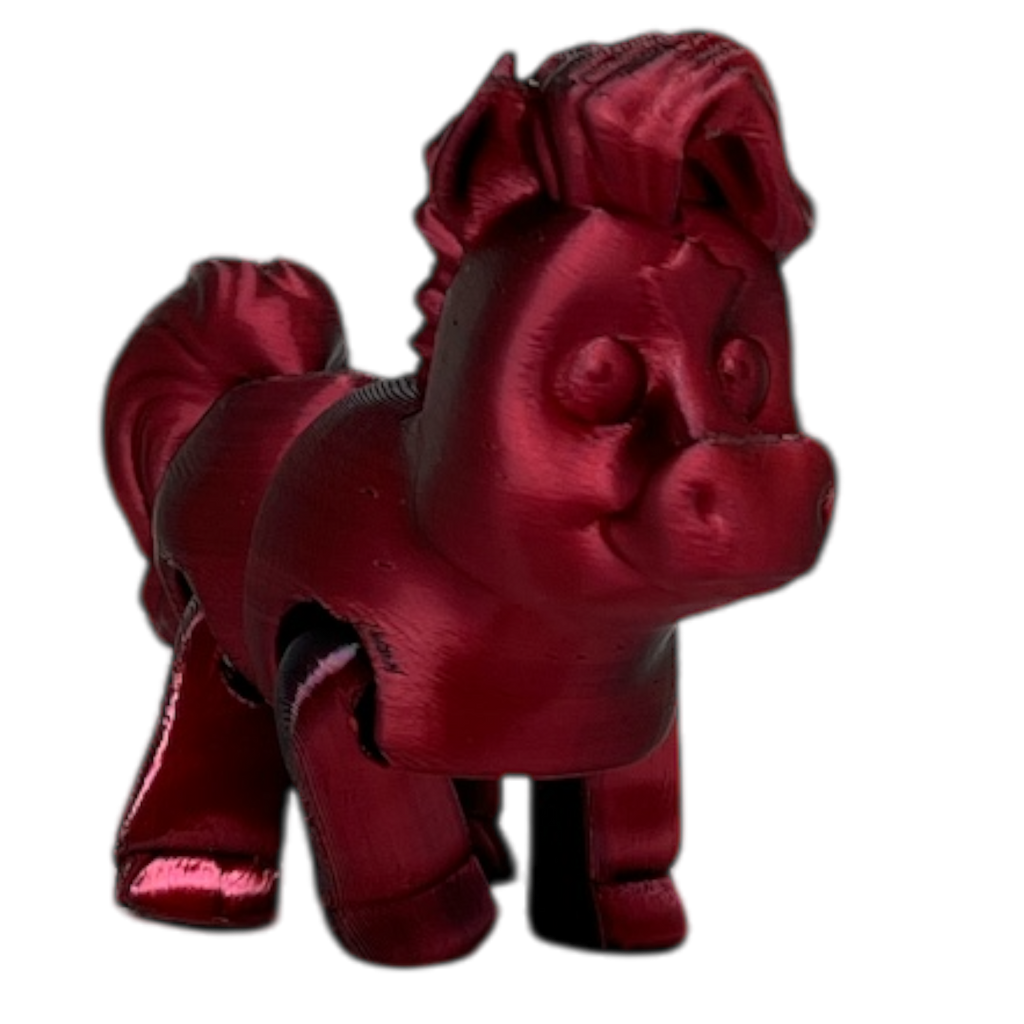 Barnyard Horse- Magenta Color