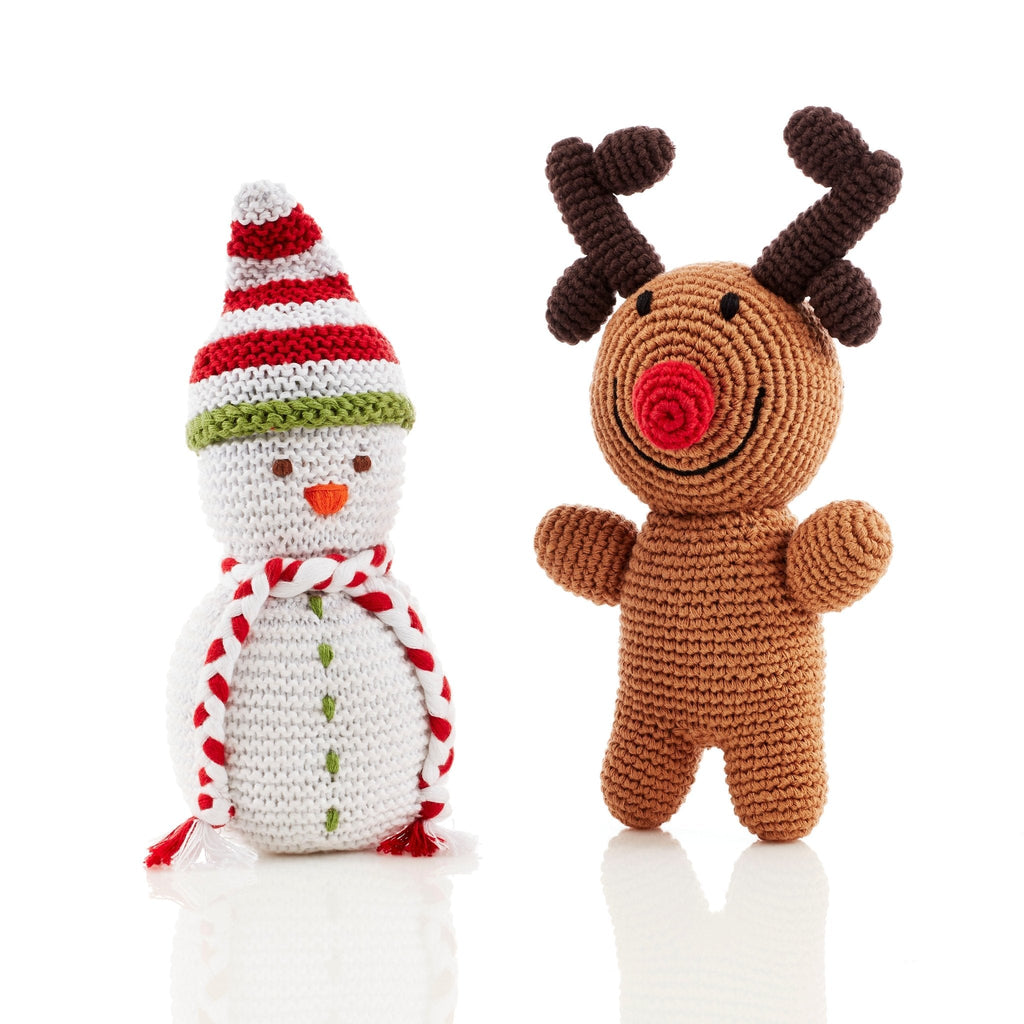 Snowman Rattle