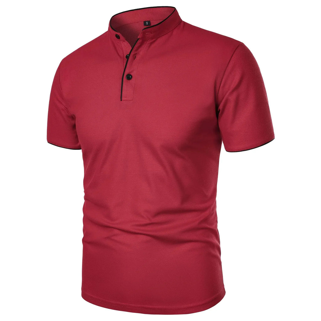 Solid Color Short Sleeve T-Shirt - # BOAA13510044