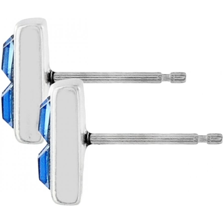Blue Spectrum Mini Post Stud Earrings