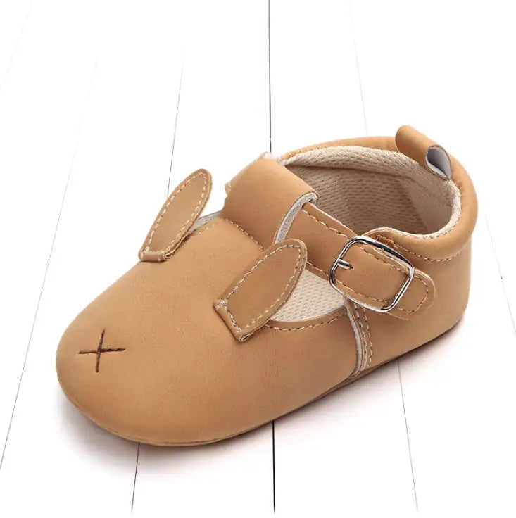 Spring and autumn cartoon animal baby shoes matte leather non-slip soft bottom baby shoes wholesale 0884 - # GIAA71310004