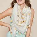 Square Scarf - Salt Marsh Floral
