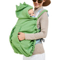 Stroller Cover Baby Carrier Cover Newborn Hooded Stretchy Cloak Reversible Cloak Kangaroo Hoodie for Mom Baby Suit for All Seasons -Green - # BAGEG1710008