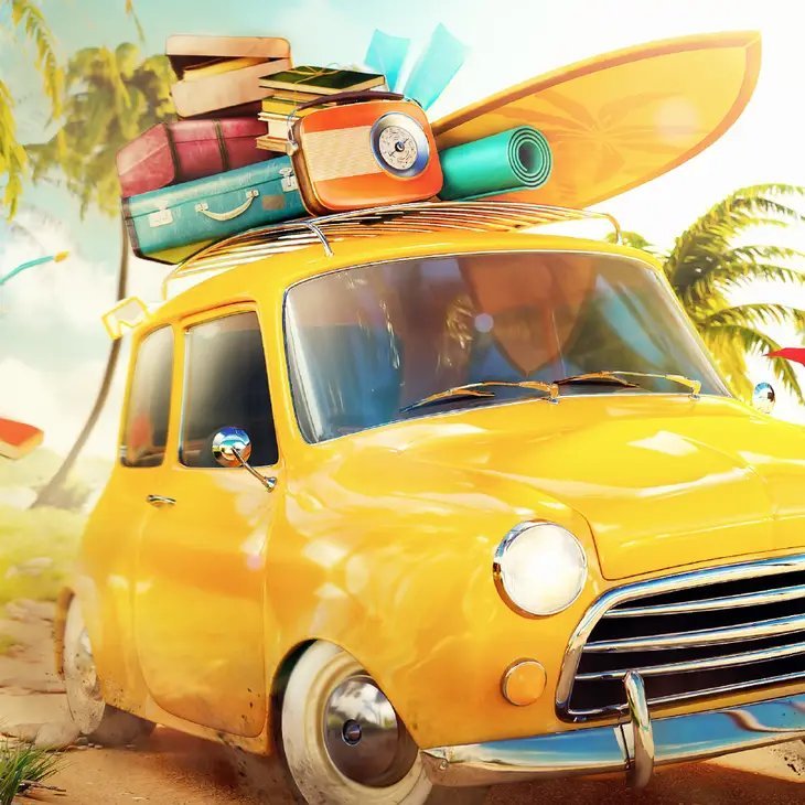 Surfin Safari Micropuzzle Mini Jigsaw Puzzle