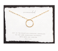 Surrounded | Christian Necklace | Psalm