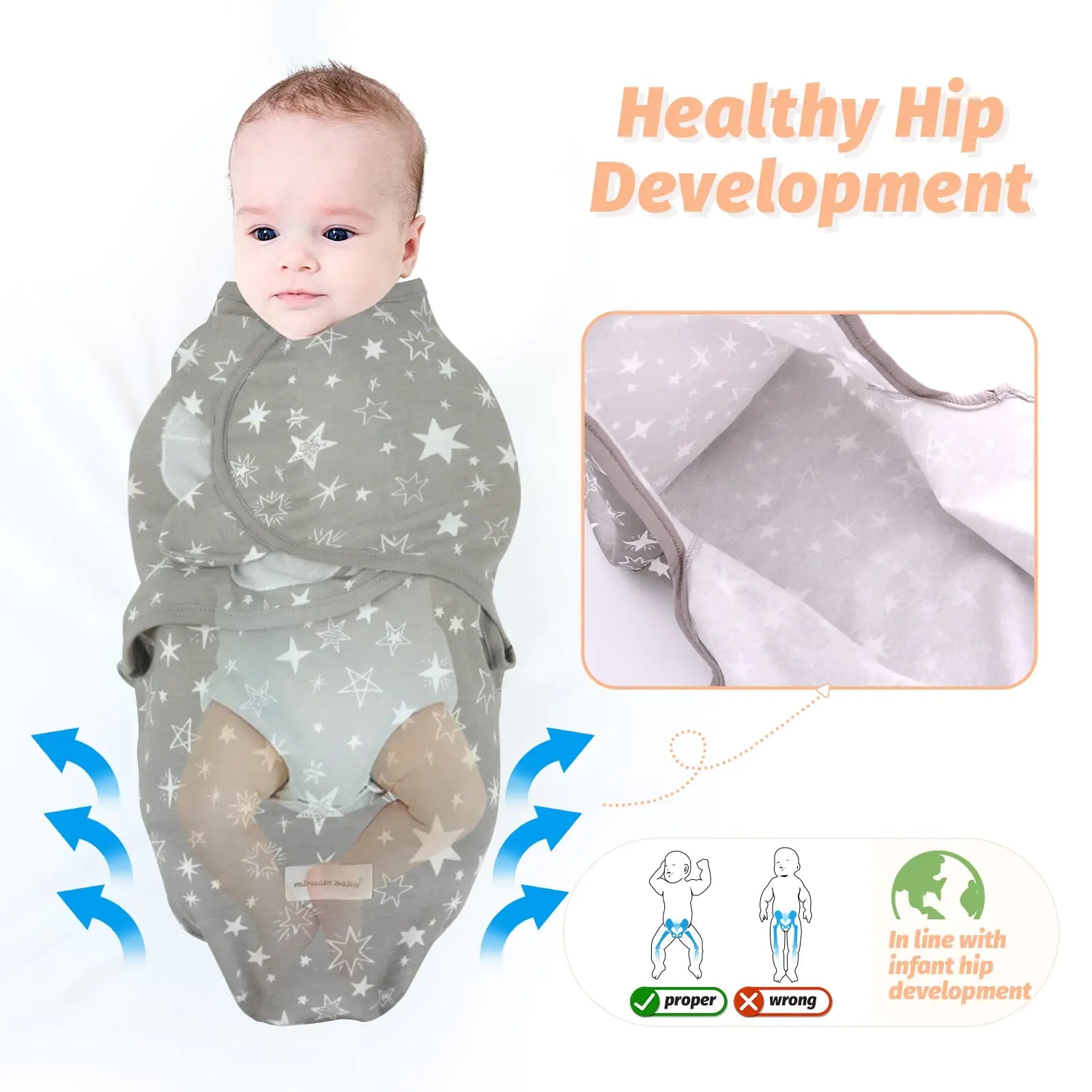 Sweet Dream Baby Swaddle - # BAGE41210022