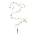 120 Light Twinkle LED Fairy Clear Cluster USB Lights - 4 Foot