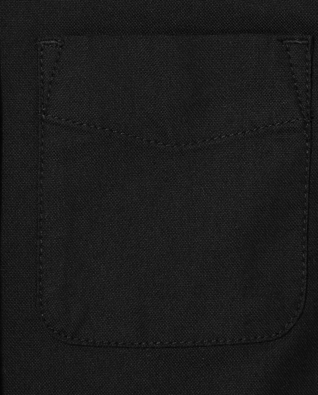 The Children's Place Boys' Long Sleeve Oxford Button Down Shirt Medium Black - # BOAA12510008