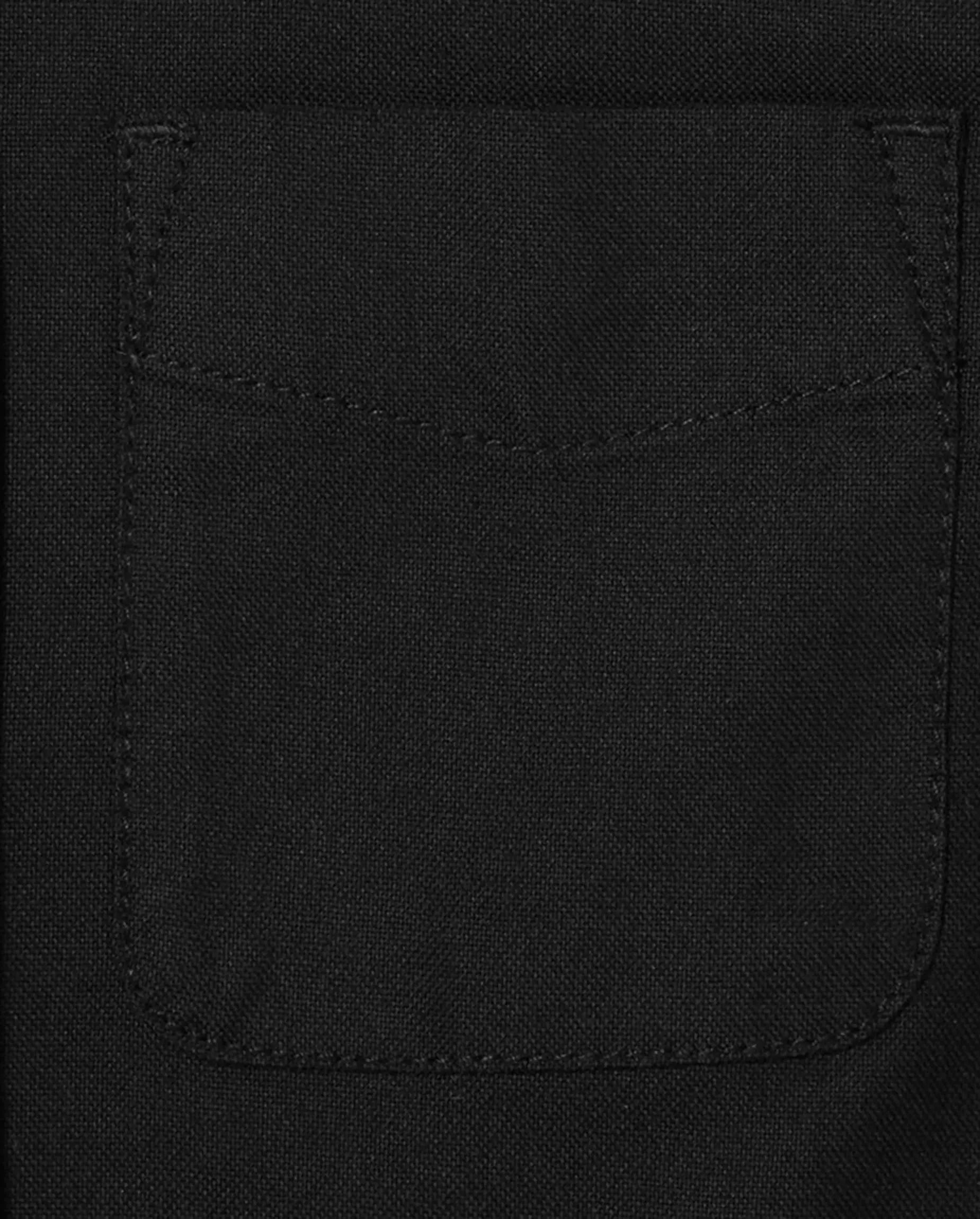 The Children's Place Boys' Long Sleeve Oxford Button Down Shirt Medium Black - # BOAA12510008