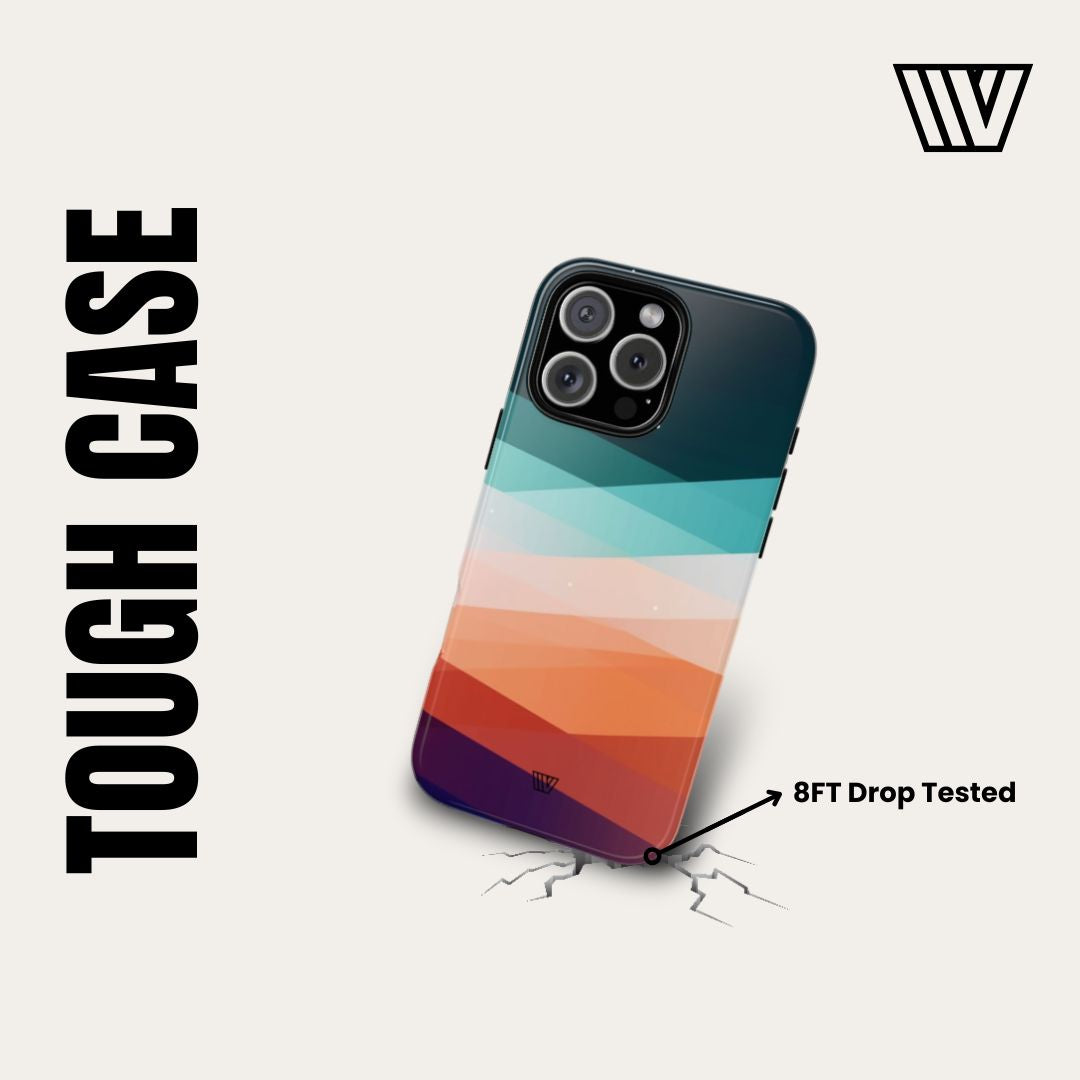 FLEURS PASTEL GRISES | Coque de téléphone résistante