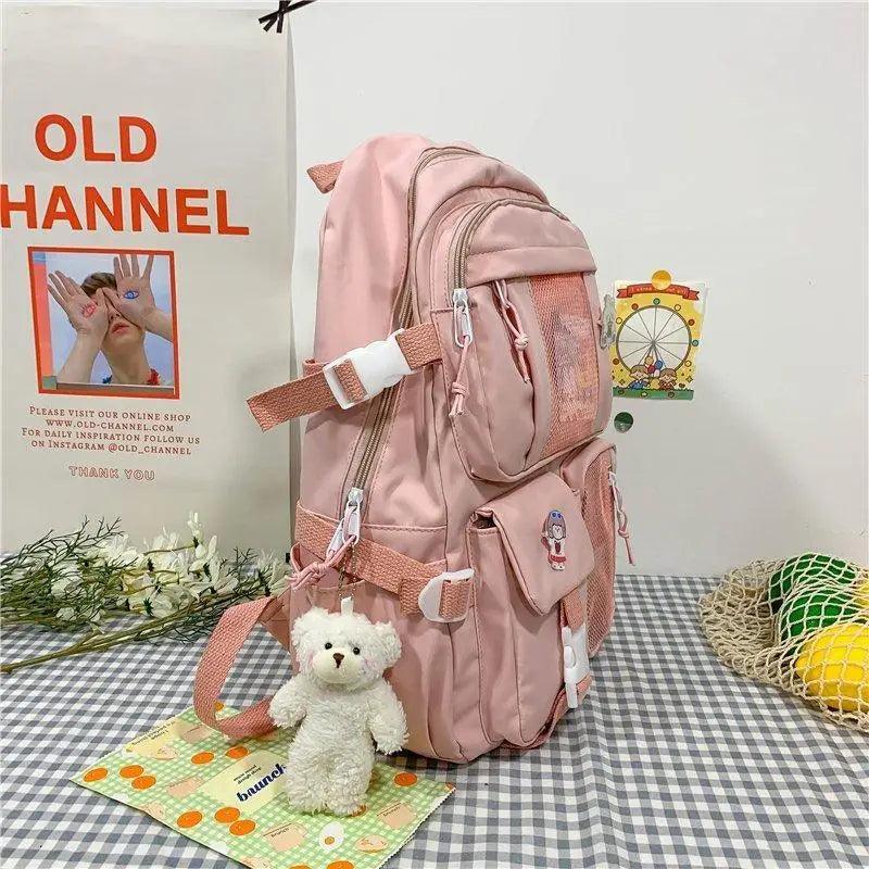 Unique Design Large Capacity With Multi-pocket Backpack For Women And Girls Waterproof College/School/Treval Bags